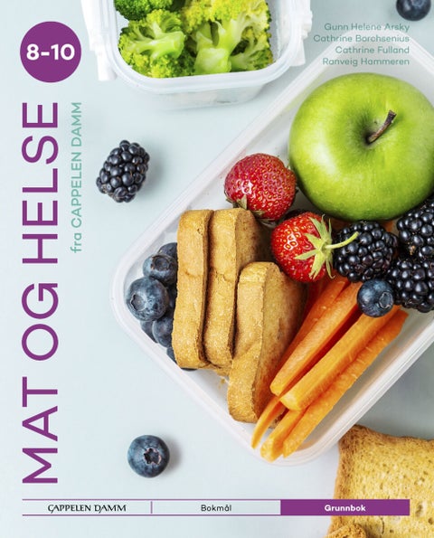 Mat og helse 8-10 fra Cappelen Damm - Grunnbok