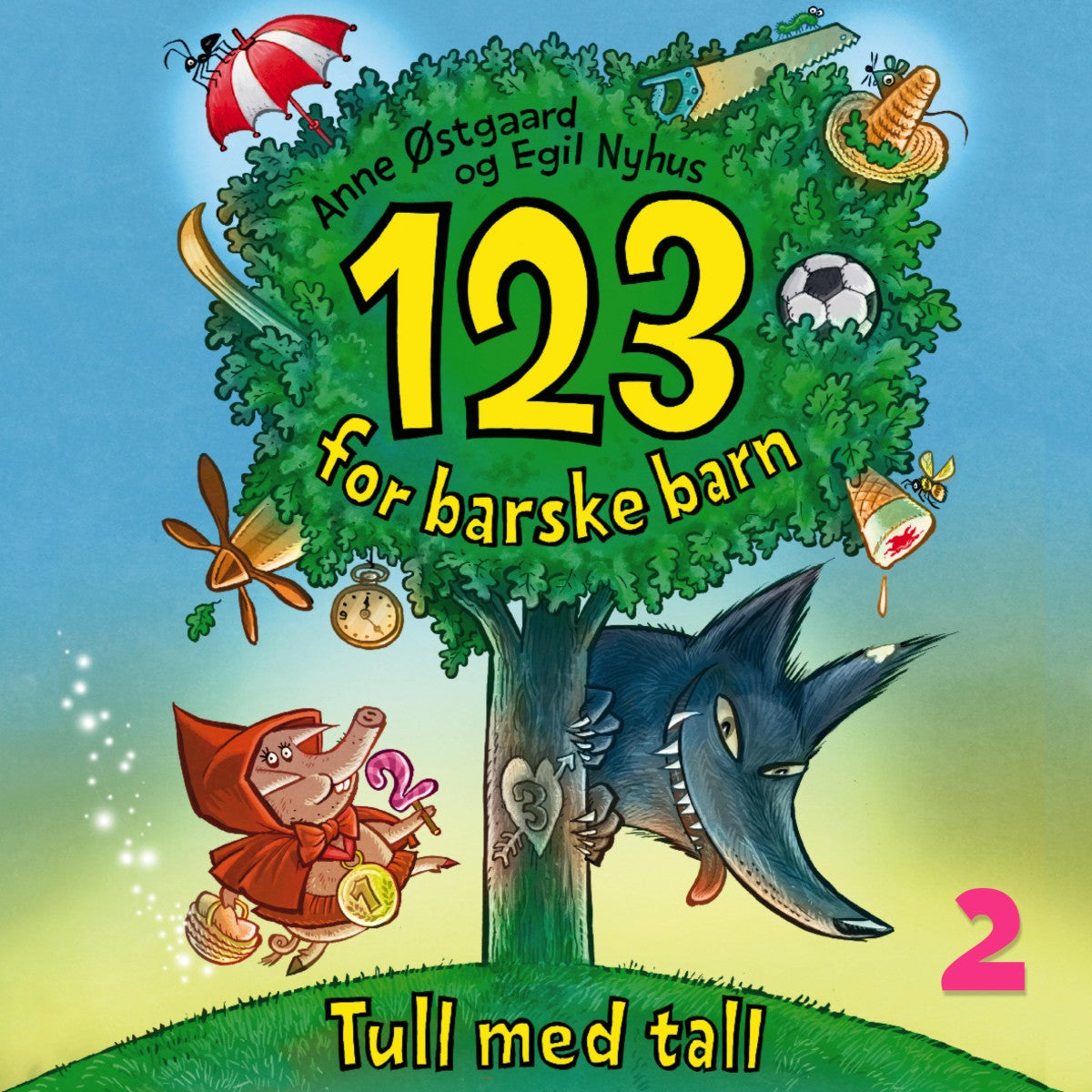 123 for barske barn - tull med tall