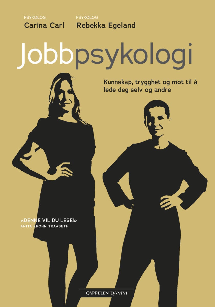 Bilde av Jobbpsykologi Av Carina Carl, Rebekka Egeland