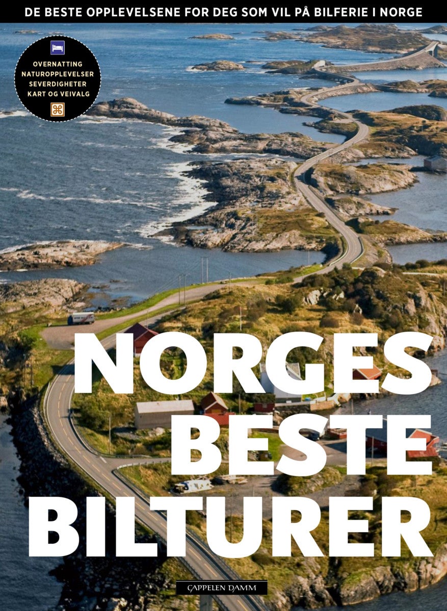 Bilde av Norges Beste Bilturer Av Per Roger Lauritzen, Reidar Stangenes