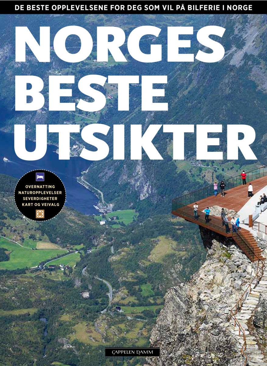 Bilde av Norges Beste Utsikter Av Per Roger Lauritzen, Reidar Stangenes