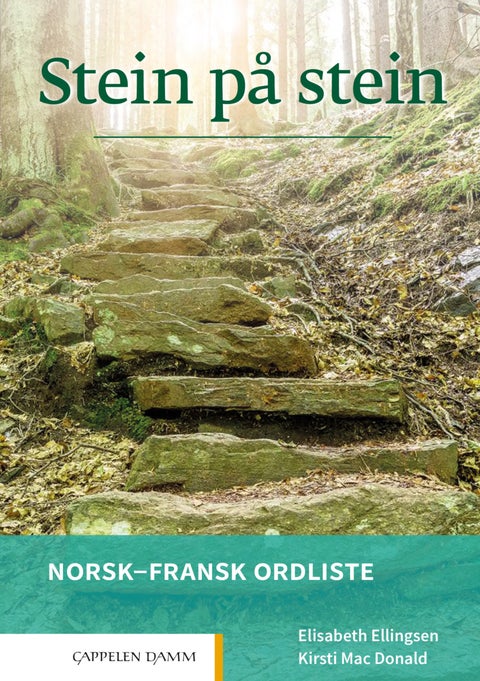 Stein på stein - norsk-fransk ordliste