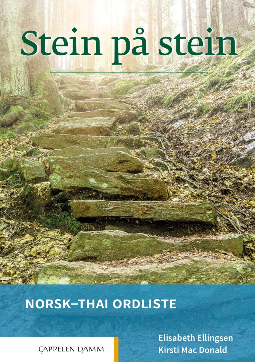 Stein på stein - norsk-thai ordliste