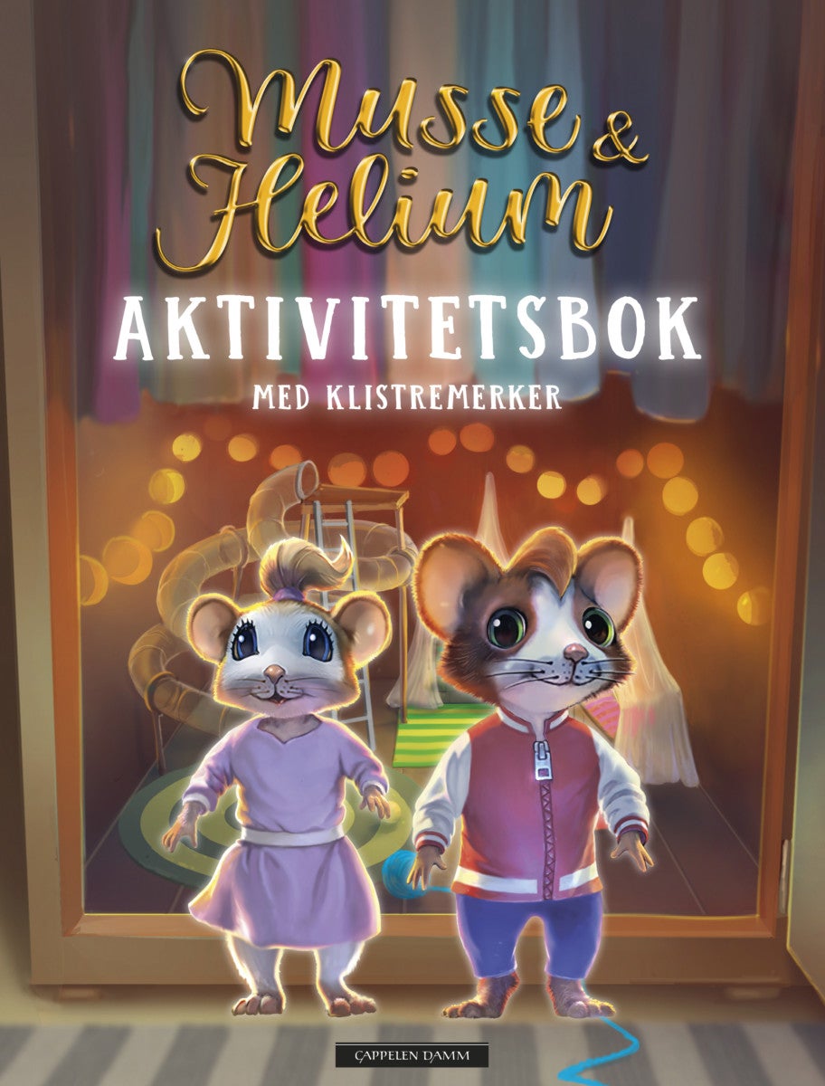 Musse og Helium - aktivitetsbok