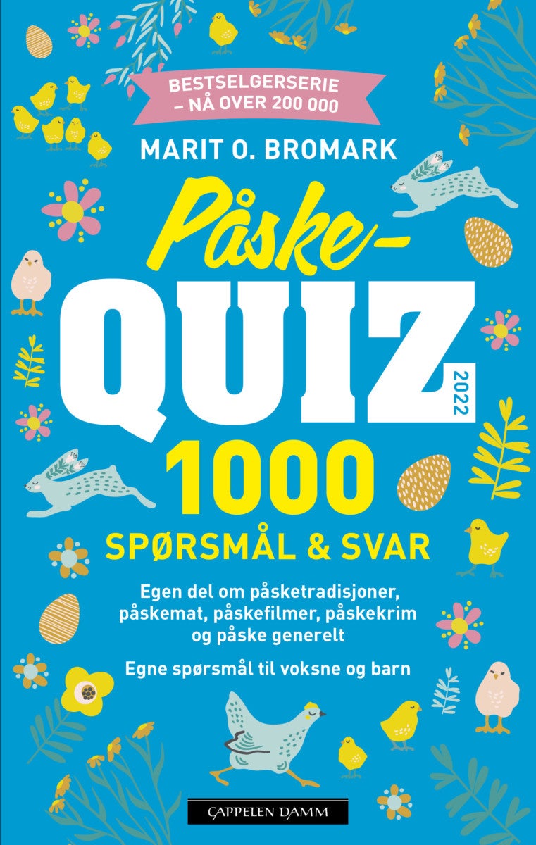 Påskequiz 2022 - 1000 spørsmål & svar