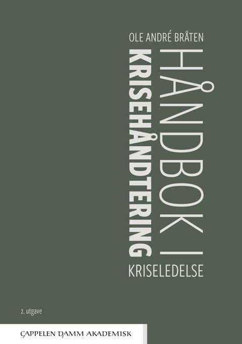 Håndbok i krisehåndtering - kriseledelse