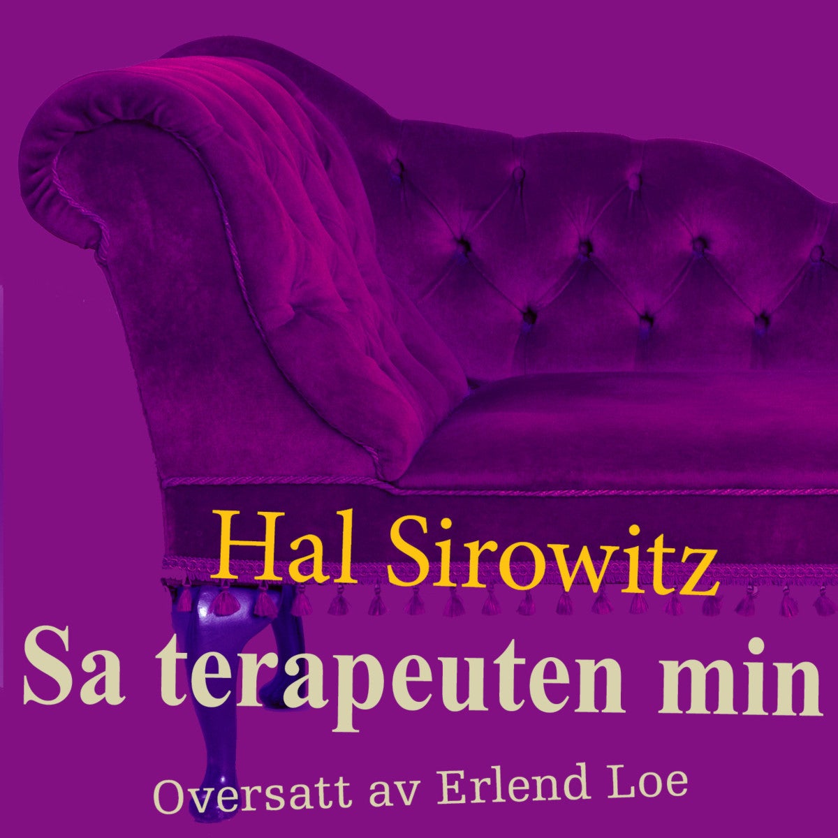 Sa terapeuten min - dikt