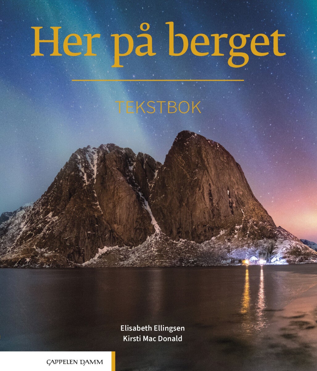 Her på berget - tekstbok