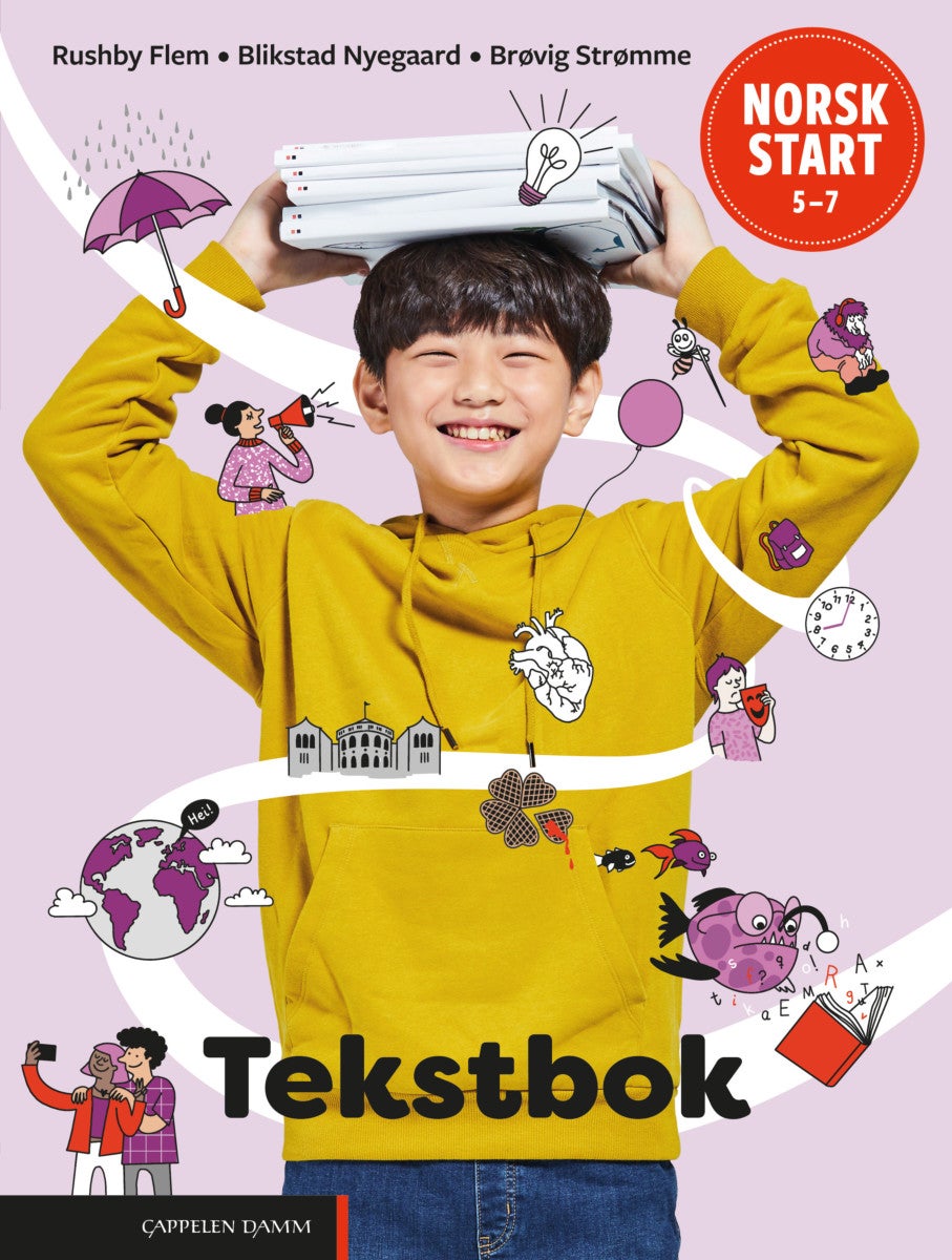 Norsk start 5-7 - Tekstbok : grunnleggjande norsk