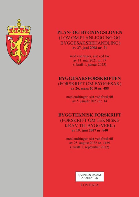 Plan- og bygningsloven : (lov om planlegging og byggesaksbehandling) av 27. juni 2008 nr. 71 : med e - (lov om planlegging og byggesaksbehandling) av 27. juni 2008 nr. 71 : med endringer, sist ved lov av