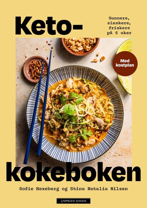 Ketokokeboken - sunnere, slankere, friskere på 6 uker