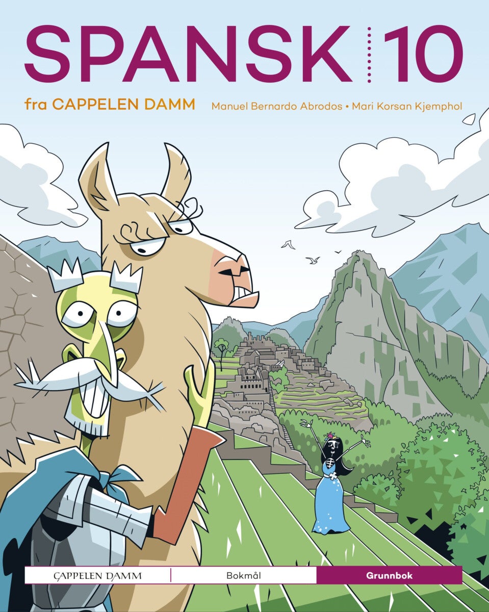 Spansk 10 fra Cappelen Damm - Grunnbok