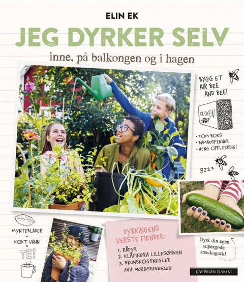 Jeg dyrker selv - inne, på balkongen og i hagen