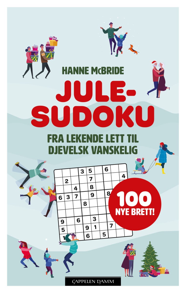 Julesudoku - fra lekende lett til djevelsk vanskelig