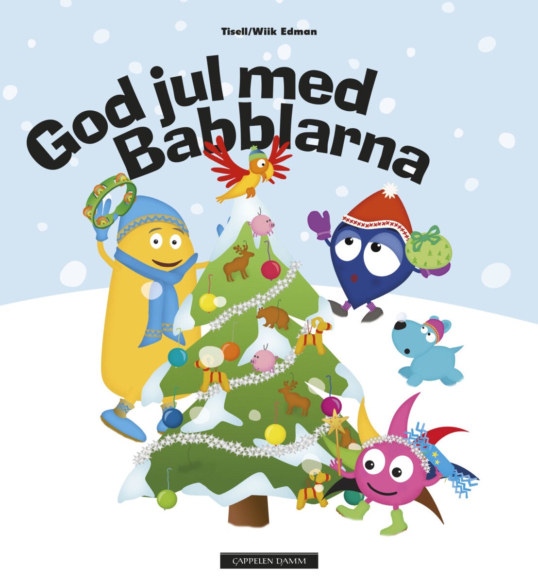 Bilde av God Jul Med Babblarna Av Iréne Johansson, Anneli Tisell
