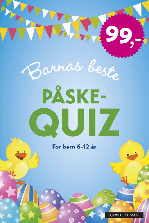 Barnas beste påskequiz - for barn 6-12 år