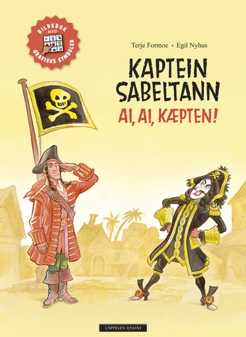 Kaptein Sabeltann - Ai, ai, kæpten! - (med ASK-symboler)
