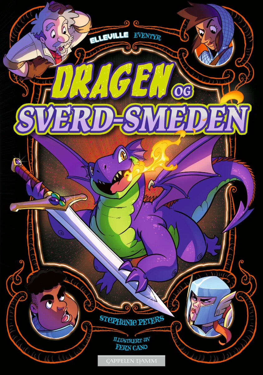 Dragen og sverd-smeden - en kul tegneserie