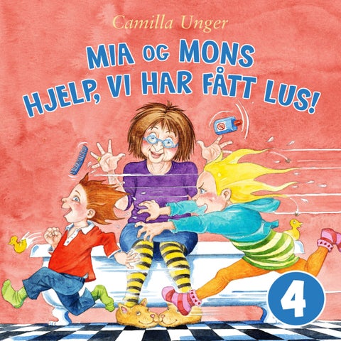 Mia og Mons - hjelp, vi har fått lus!