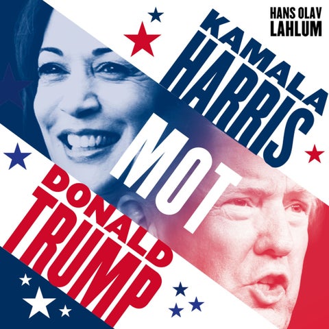 Kamala Harris mot Donald Trump