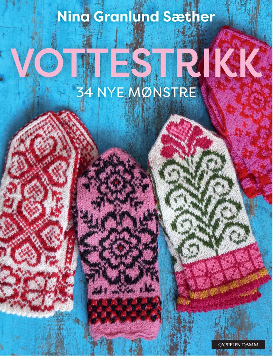 Vottestrikk - 34 nye mønstre