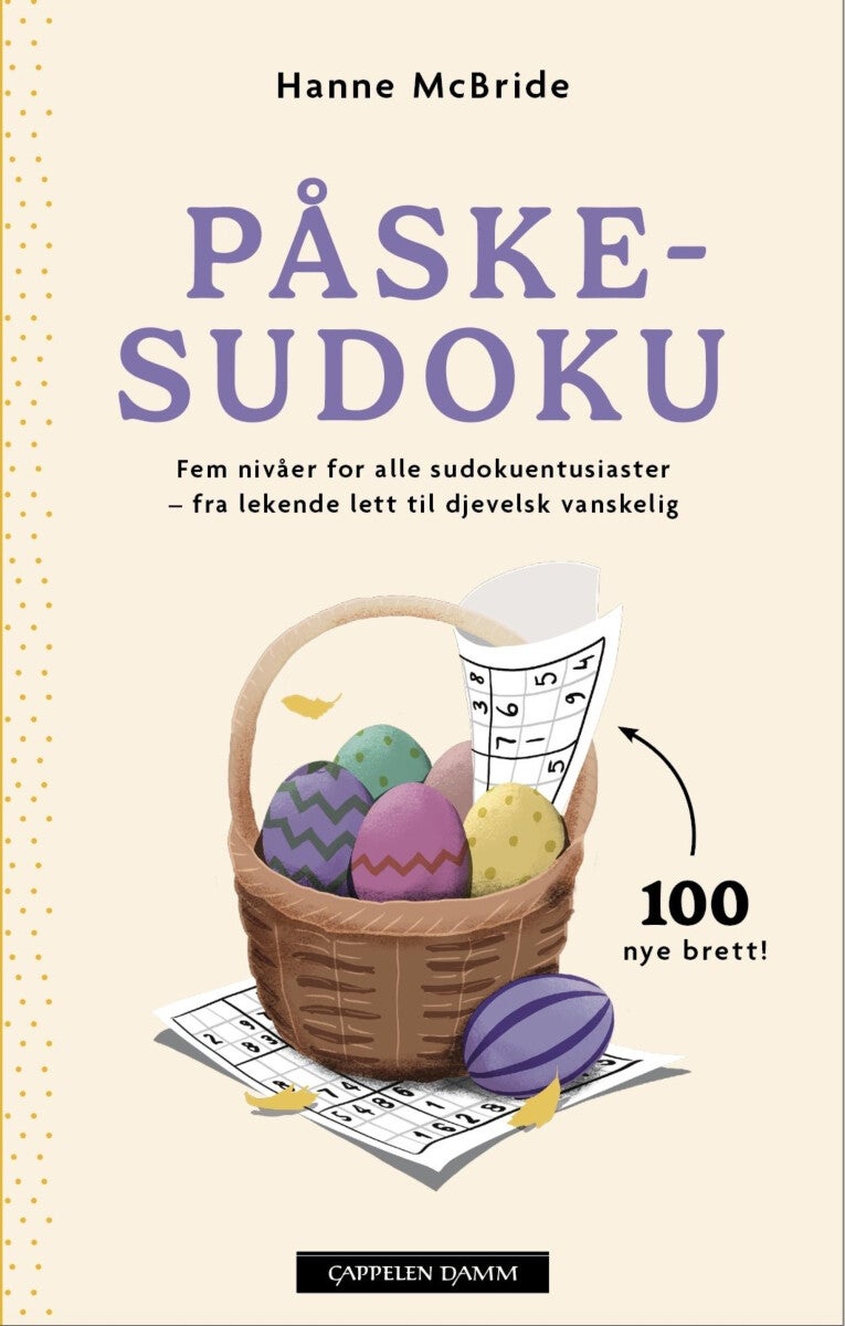 Påskesudoku - fem nivåer for alle sudokuentusiaster ¿ fra lekende lett til djevelsk vanskelig