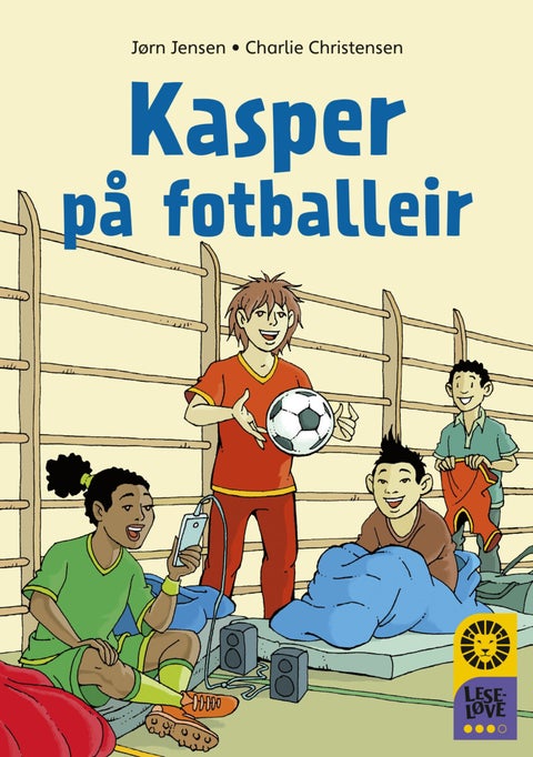 Kasper på fotballeir