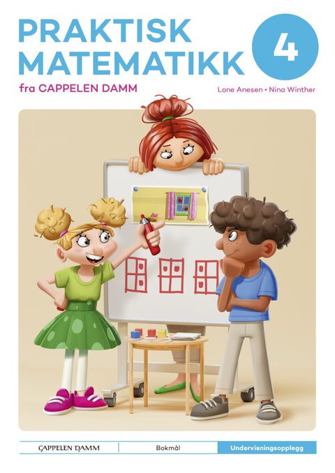 Praktisk matematikk 4 fra Cappelen Damm - Undervisningsopplegg : lærerhefte : problemløsing på vertikale tavler