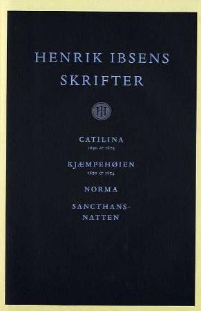 Henrik Ibsens skrifter. Bd. 1