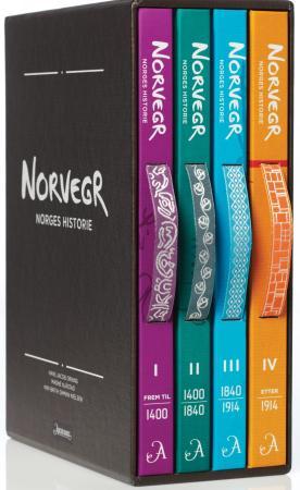 Norvegr - Norges historie : bd. 1-4