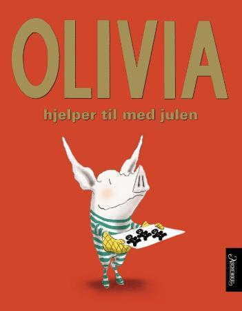 Olivia hjelper til med julen