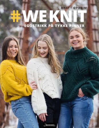 #weknit - egostrikk på tykke pinner
