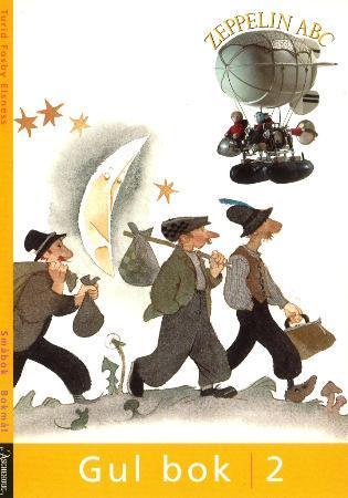 Zeppelin ABC - småbok : gul bok 2