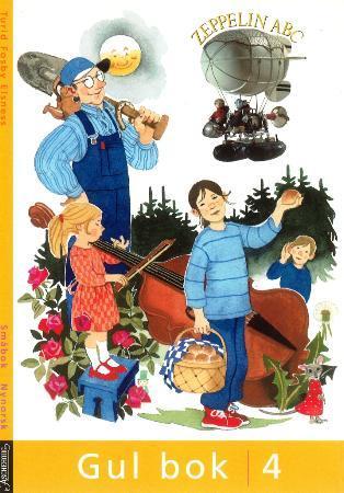 Zeppelin ABC - småbok : gul bok 4