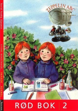 Zeppelin ABC - småbok : rød bok 2 : store bokstaver