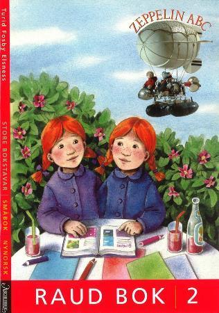 Zeppelin ABC - småbok : raud bok 2 : store bokstavar