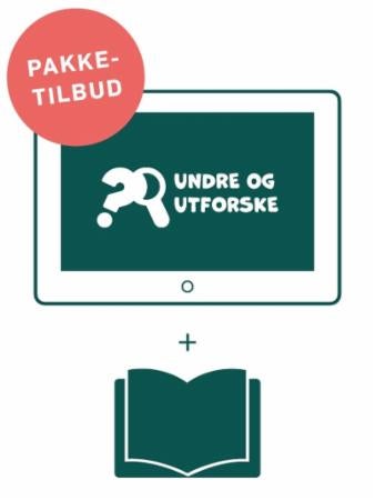 Undre og utforske 1-2 - digital 1-årslisens (bokmål) : pakke : samfunnsfag, naturfag og KRLE for barnetrinnet