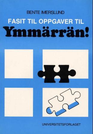 Ymmärrän! - fasit til oppgaver