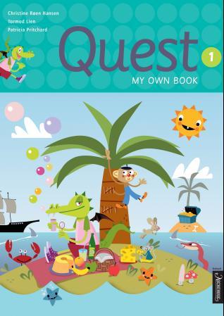 Quest 1 - my own book : store bokstaver