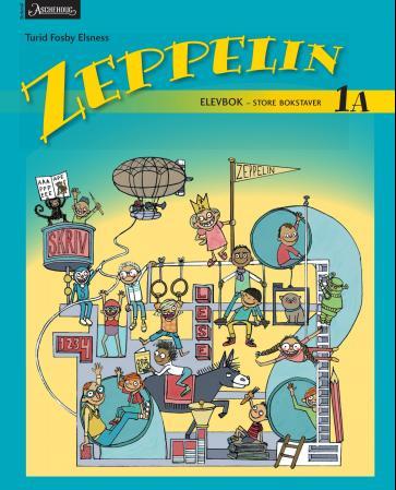 Zeppelin 1A - elevbok : store bokstaver
