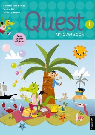 Quest 1 - my own book : store og små bokstaver