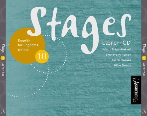 Stages 10 - engelsk for ungdomstrinnet,lærer-CD