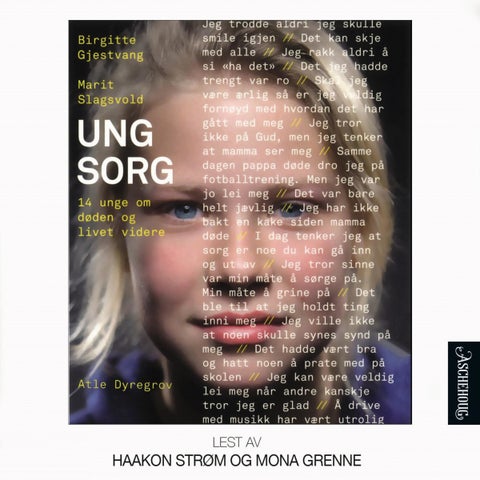 Ung sorg - 14 unge om døden og livet videre