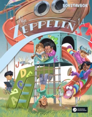 Nye Zeppelin 1A - Bokstavbok : norsk for barnetrinnet