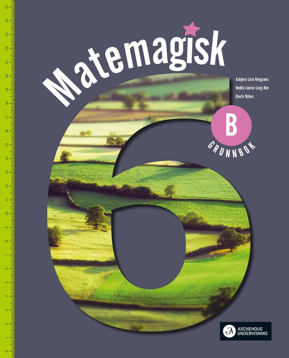 Bilde av Matemagisk 6b Av Asbjørn Lerø Kongsnes, Kristina Markussen Raen, Martin Sørdal