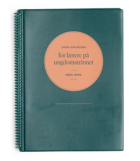 Ukeplanlegger for lærere på ungdomstrinnet 2023-2024
