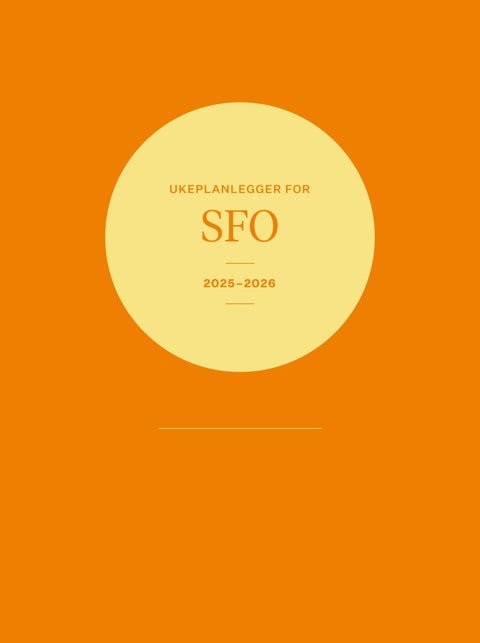 Ukeplanlegger for SFO 2025-2026