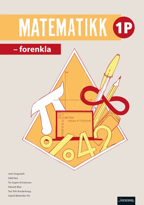 Matematikk 1P - forenkla