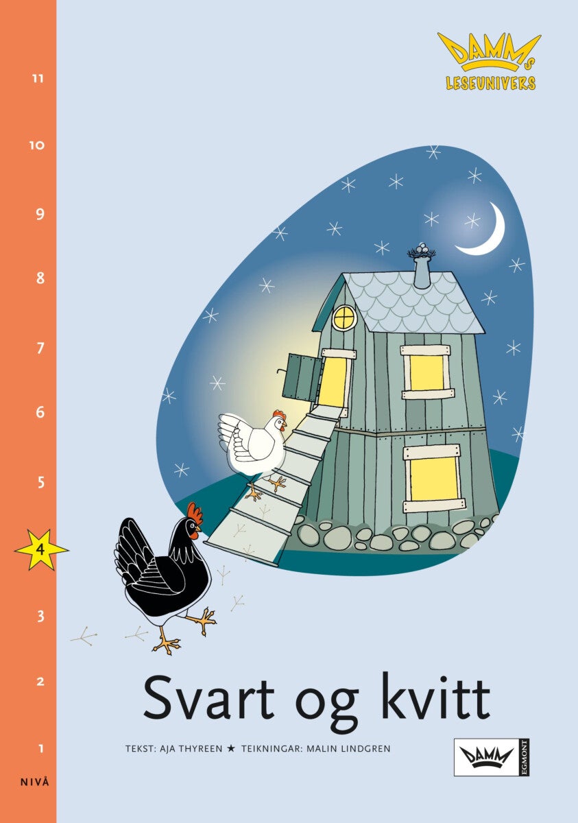 Svart og kvitt - nivå 4
