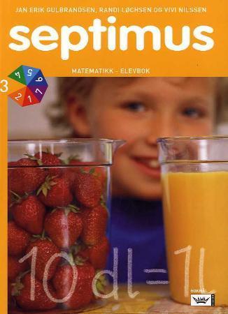 Septimus - elevbok 3 : matematikk for barnetrinnet
